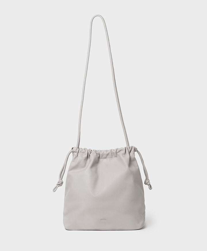Grosse Knot Bag aus weichem Leder - Perla