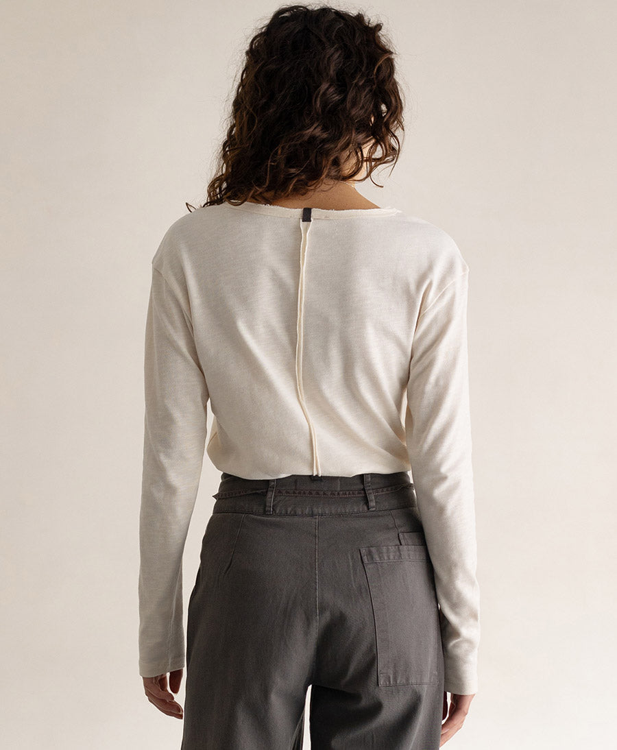 Stoffhose aus Lyocell-Gewebe - Graphit