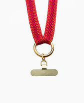 Handykette Phone Chain Set Goldig Yoomee in Pomegranate / Goldig