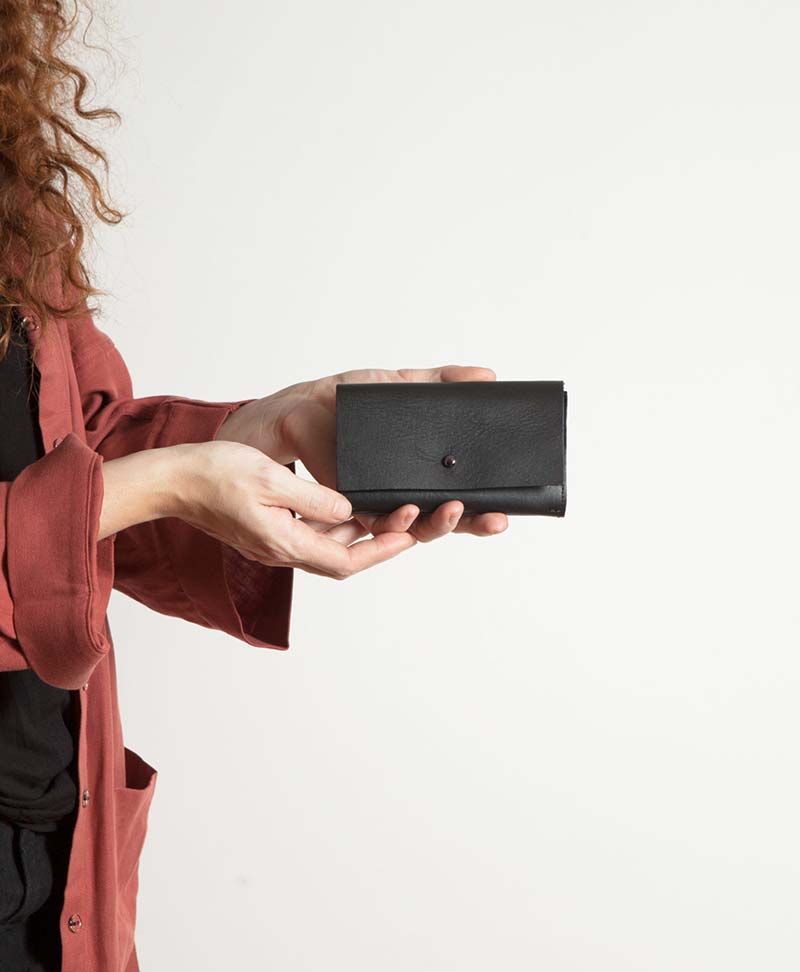 Portemonnaie "Minimalistic Wallet" - Schwarz - MDK - Miranda Kaloudis - clomes