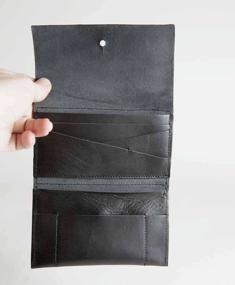 Portemonnaie "Minimalistic Wallet" - Schwarz - MDK - Miranda Kaloudis - clomes