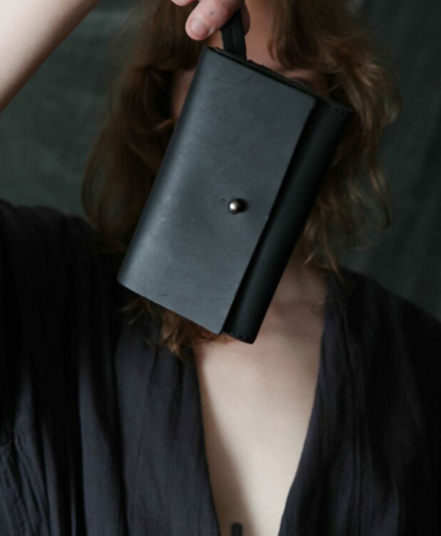 Portemonnaie "Minimalistic Wallet" - Schwarz - MDK - Miranda Kaloudis - clomes