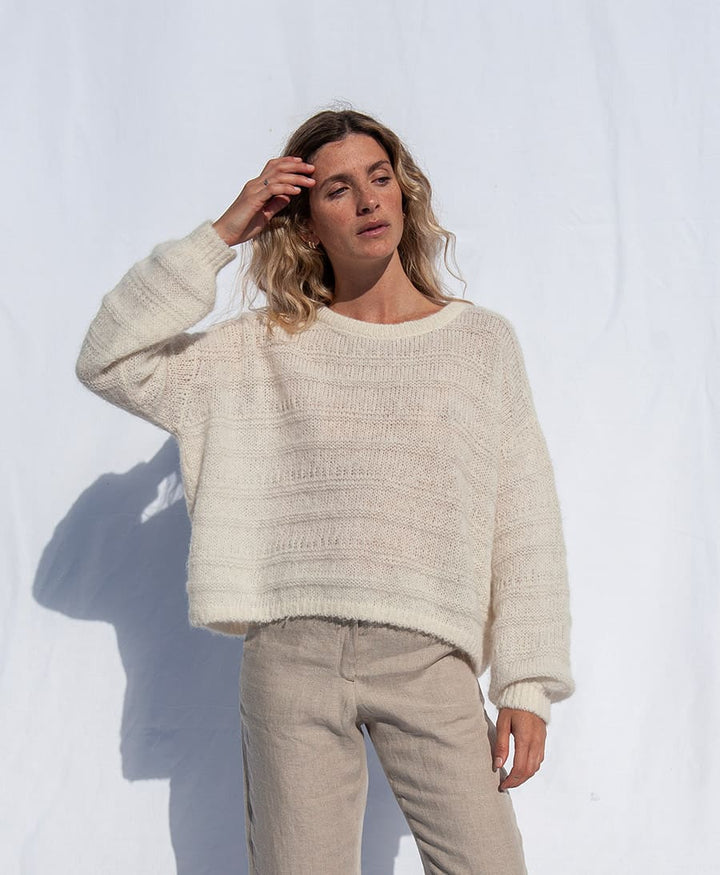 Strickpullover JULIET - Ivory