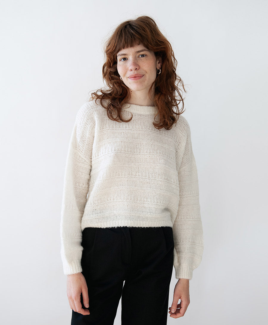Strickpullover JULIET - Ivory