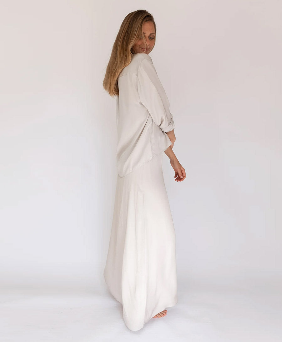 Jupe / Rock FLOWY SKIRT - Pearl