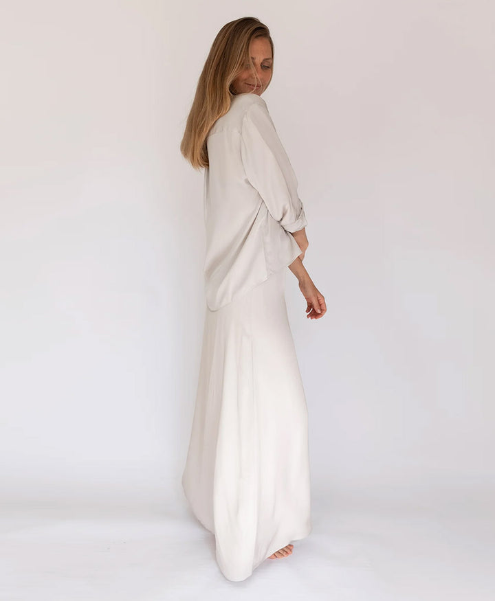 Jupe / Rock FLOWY SKIRT - Pearl
