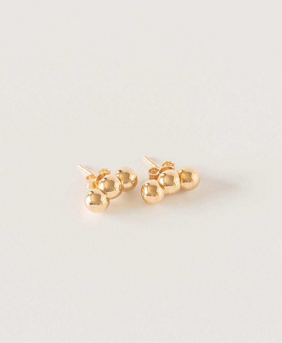 Reborn Dali' Stud - Ohrstecker vergoldet - V Design Lab - clomes