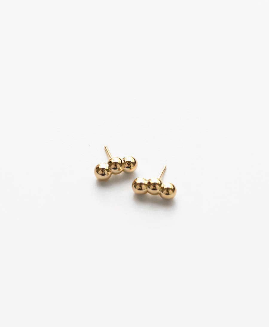 Reborn Dali' Stud - Ohrstecker vergoldet - V Design Lab - clomes