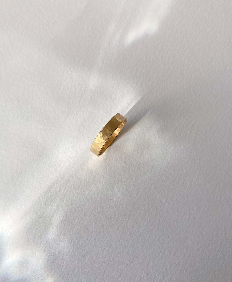 Ring "ISIA" big vergoldet - BAIUSHKI - clomes