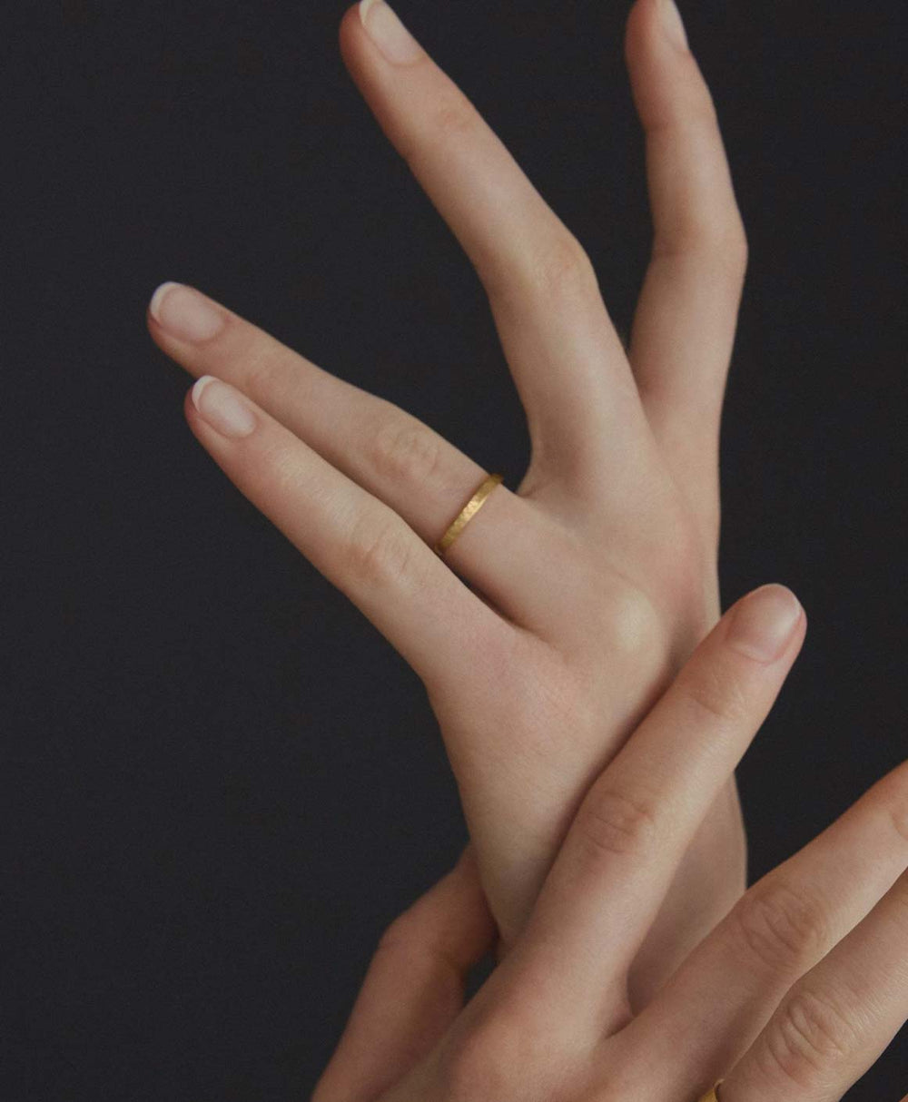 Ring "ISIA" small vergoldet - BAIUSHKI - clomes
