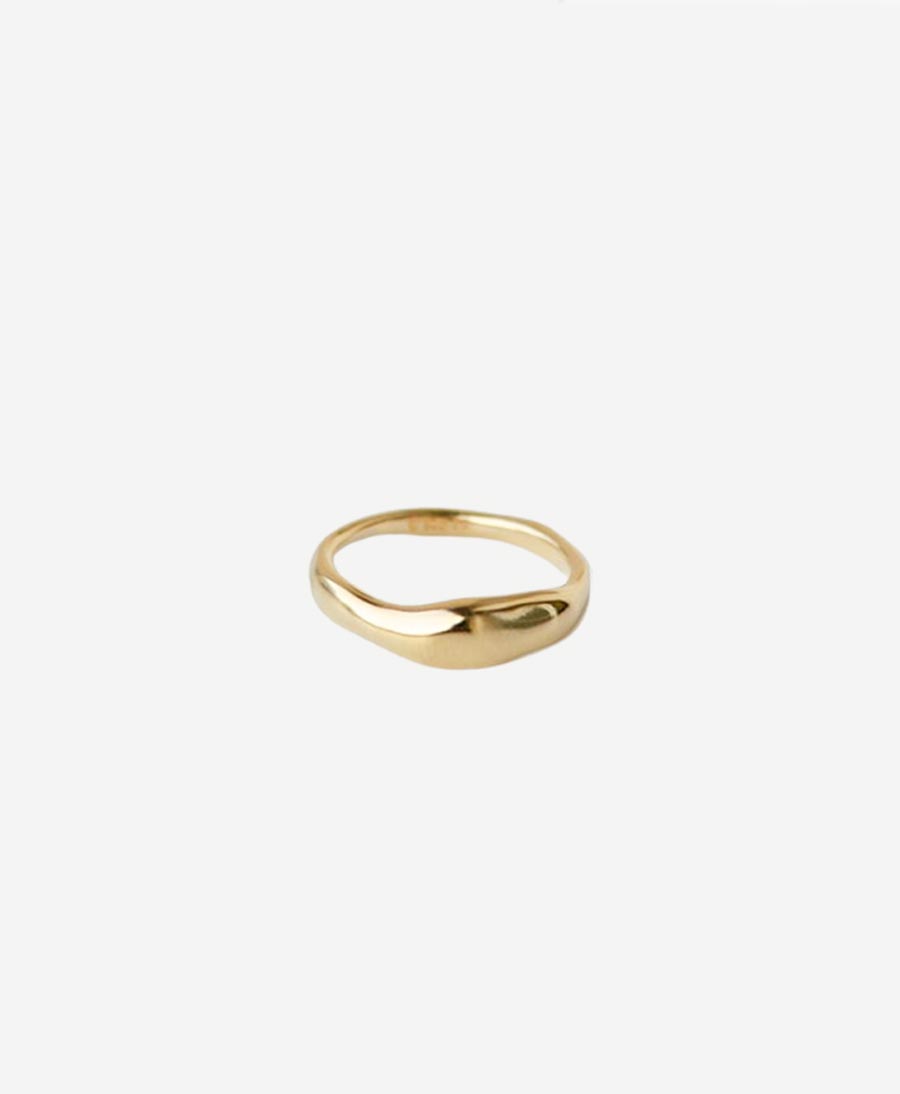 Ring "MIRU" Sterling Silber, vergoldet - BAIUSHKI - clomes