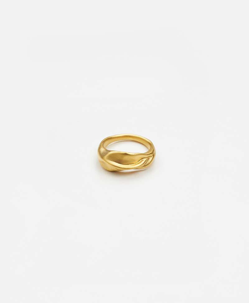 Ring "YERERA" big vergoldet - BAIUSHKI - clomes