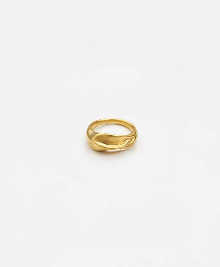 Ring "YERERA" big vergoldet - BAIUSHKI - clomes
