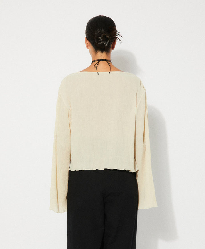Top / Oberteil - ACME - Hellbeige