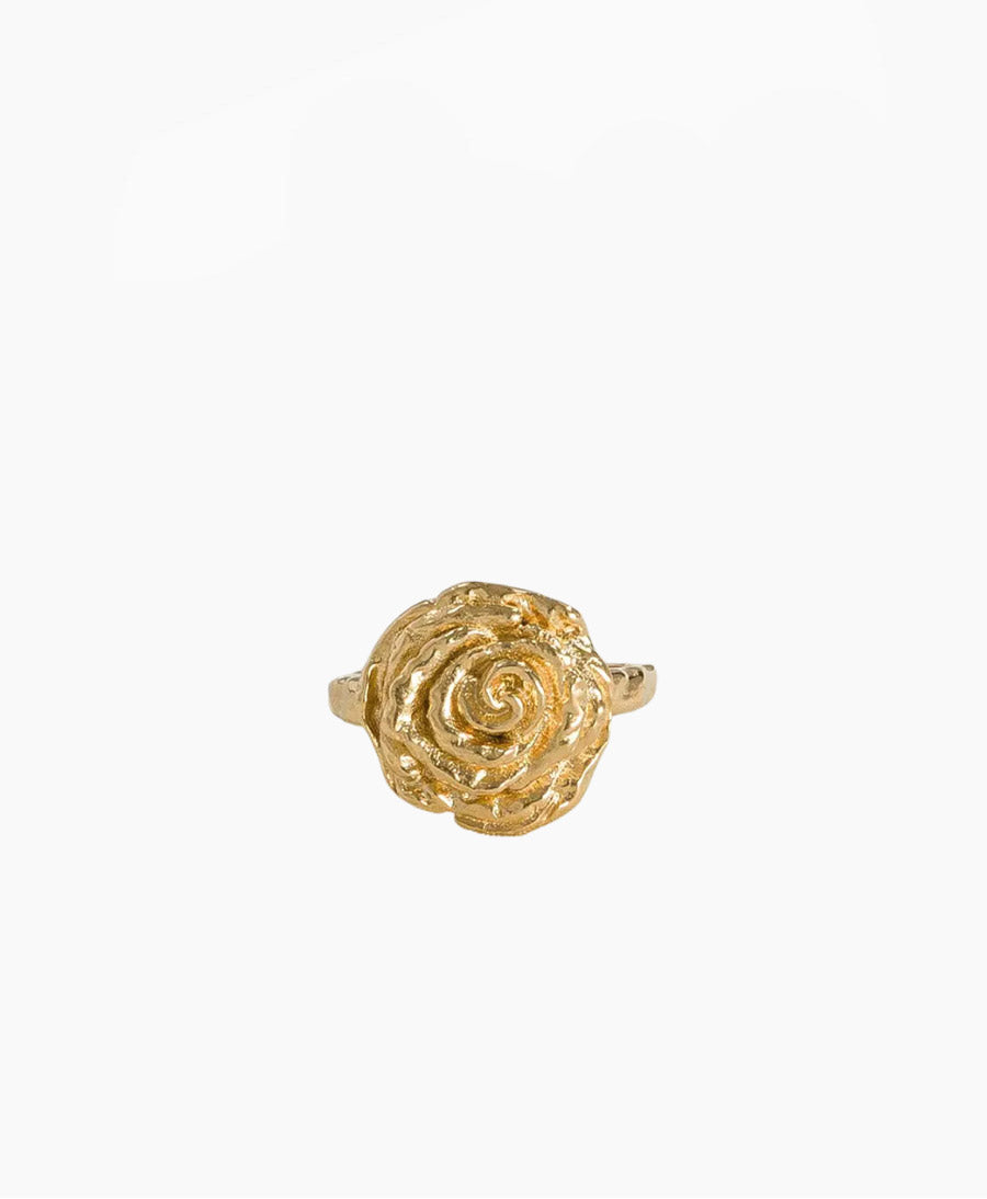 Rosie Fingerring vergoldet