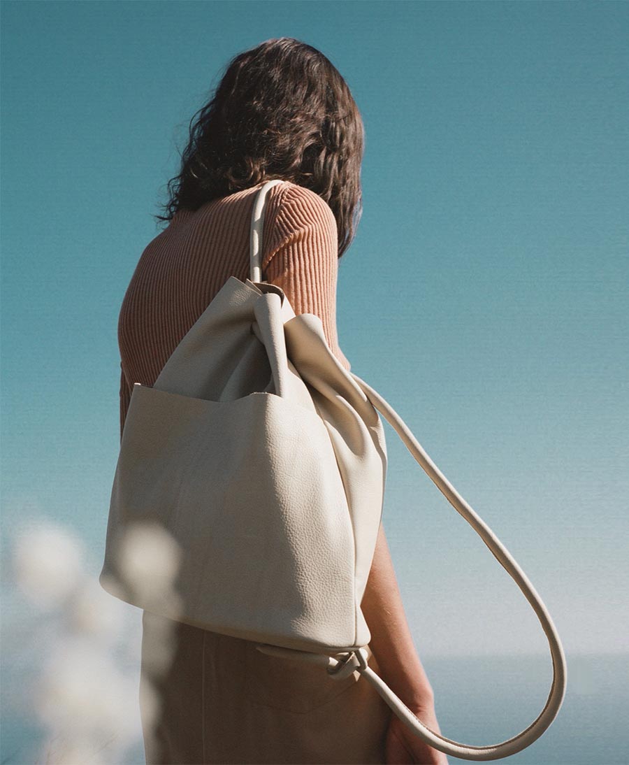 Rucksack LADE - Leder, almond - Are Studio - clomes
