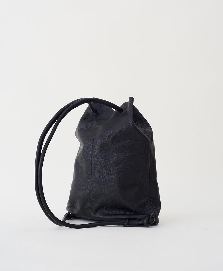 Rucksack LADE - Leder, schwarz - Are Studio - clomes