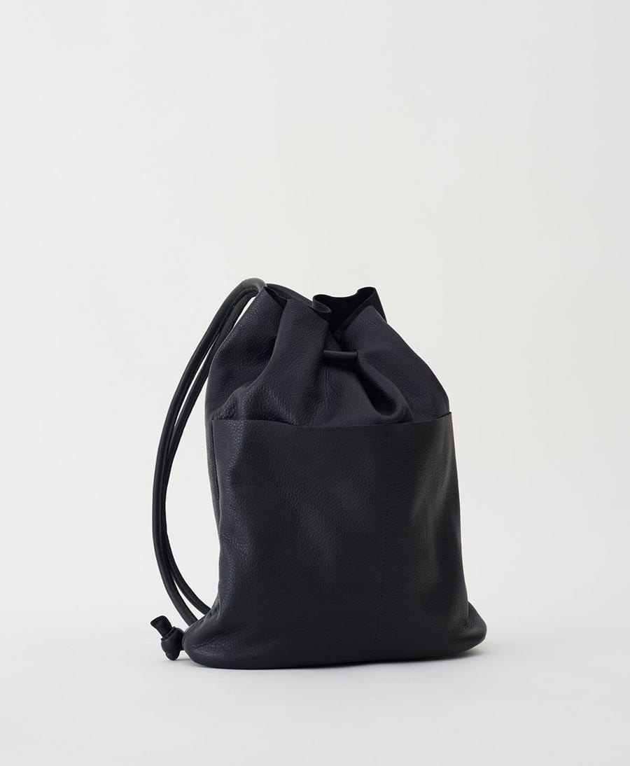 Rucksack LADE - Leder, schwarz - Are Studio - clomes