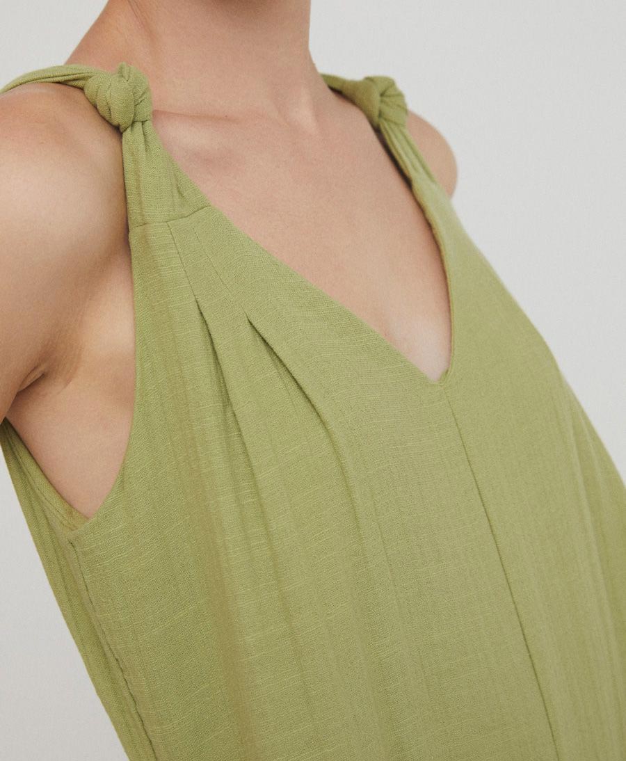 Rustic Cotton Jumpsuit "Alanna" aus Baumwolle - Secondhand - Rita Row - clomes