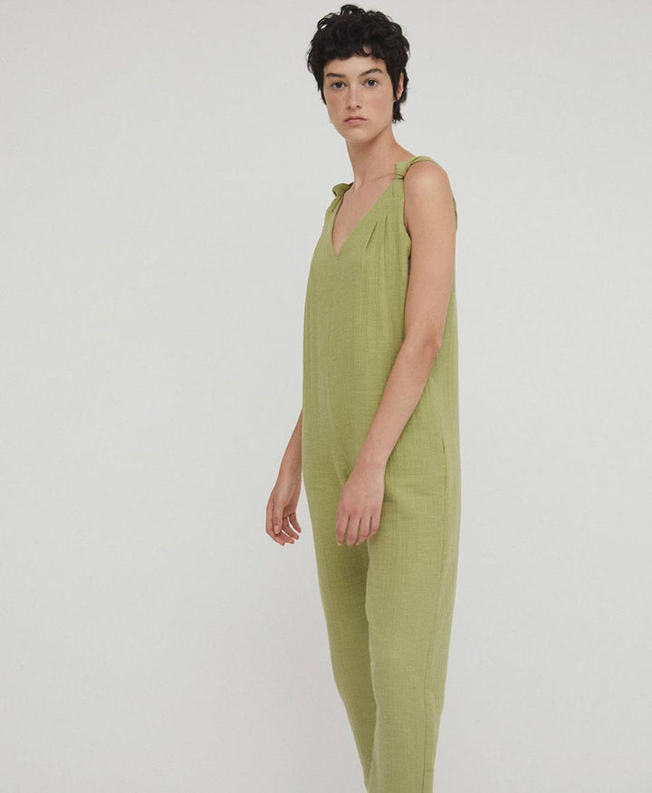 Rustic Cotton Jumpsuit "Alanna" aus Baumwolle - Secondhand - Rita Row - clomes