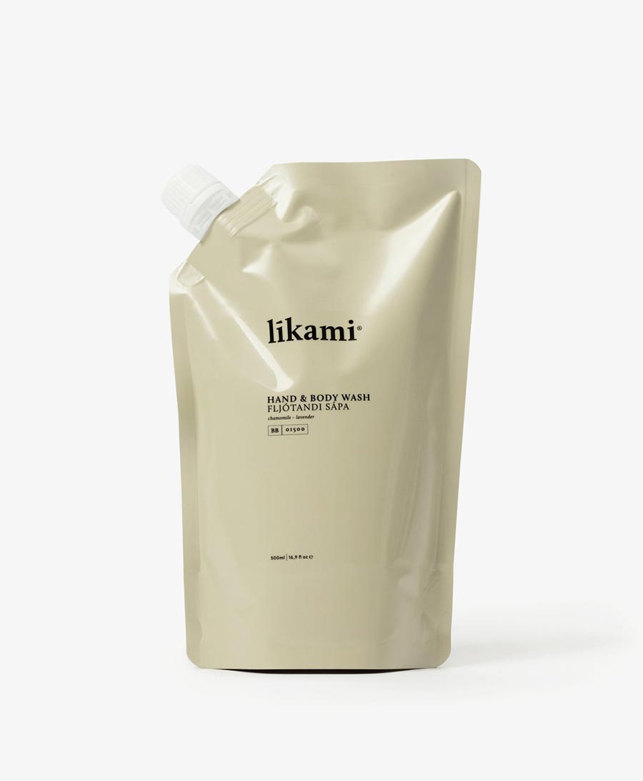 Sanfte Hand und Körperseife "Kamille & Lavendel" - Nachfüllpackung - Likami - clomes