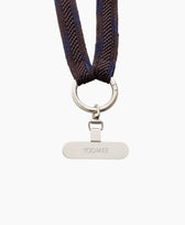 Handykette Phone Chain Set Silbrig Yoomee in Nightingale / Silbrig