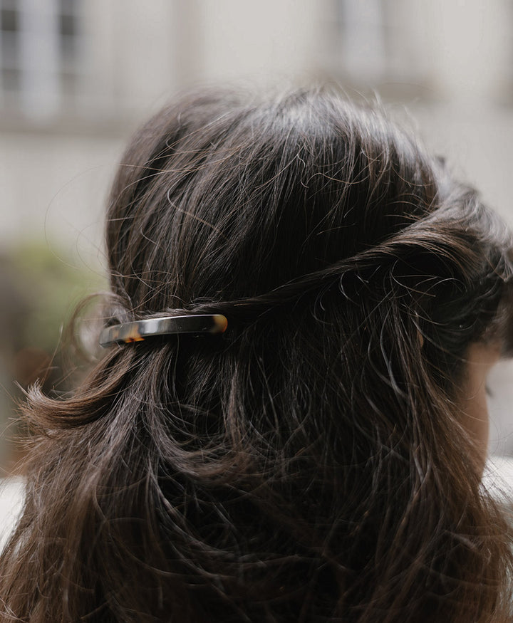 Haarclip MARINA aus Acetat - Tortoise