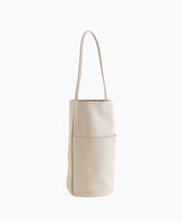 Ledertasche Schultertasche Buoy Aare Studio in Almond