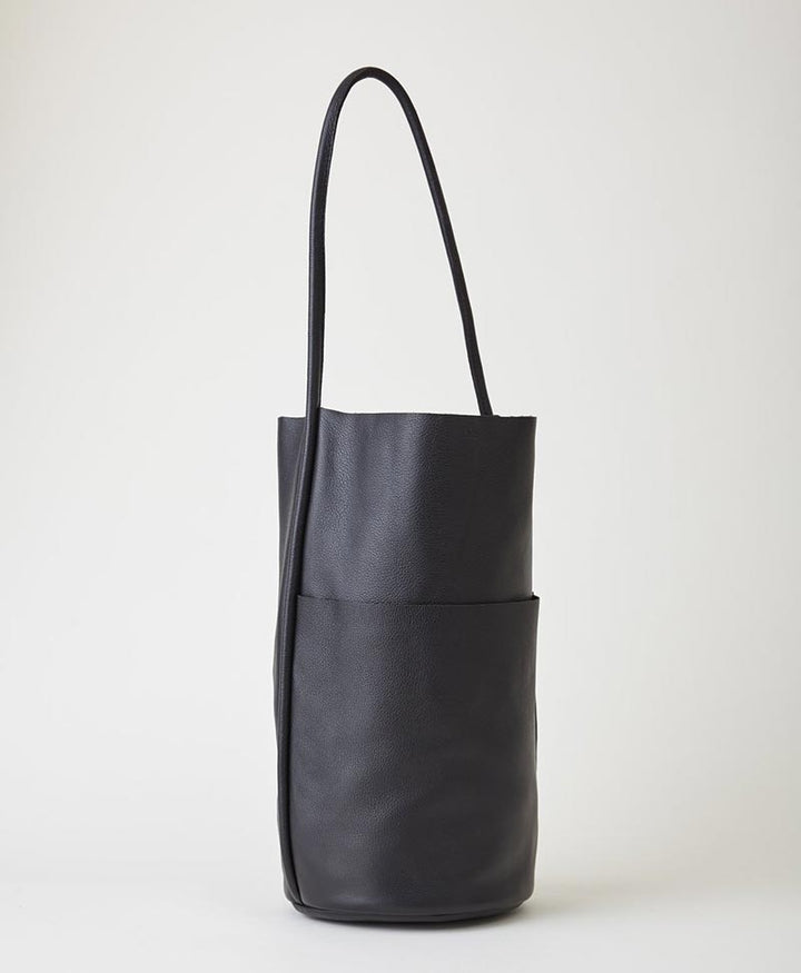 Schultertasche BUOY - Leder, schwarz - Are Studio - clomes