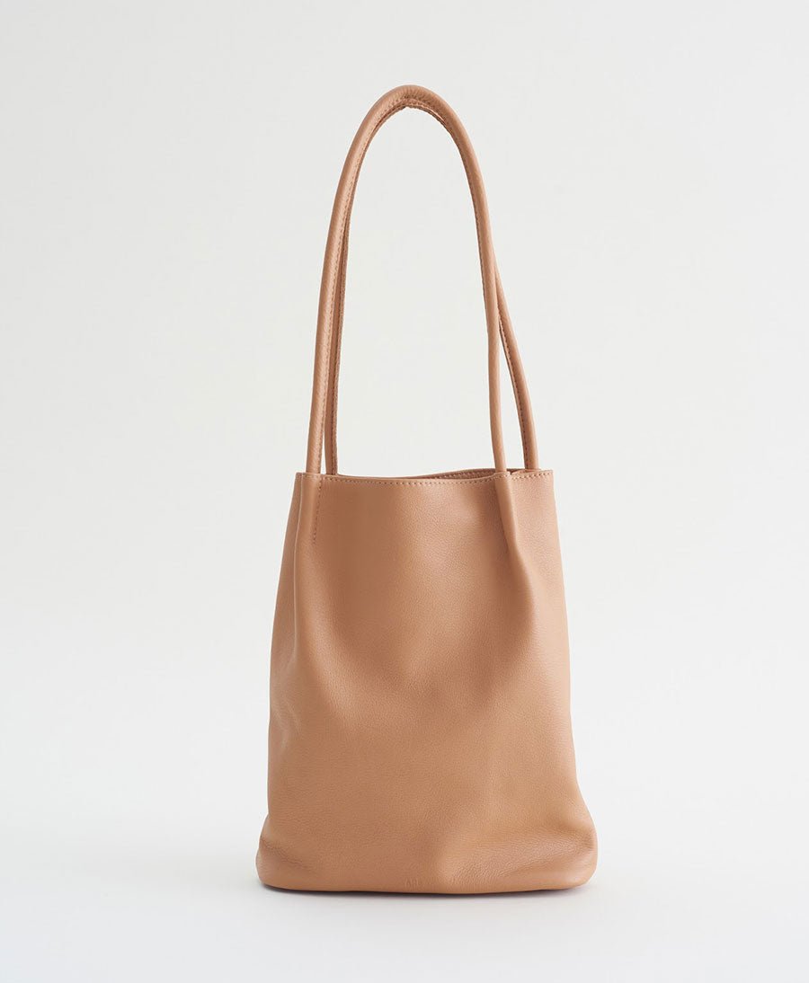 Schultertasche FRANCES - Leder, hellbraun - Are Studio - clomes