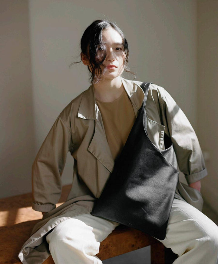 Schultertasche Serra - Leder, schwarz - Are Studio - clomes