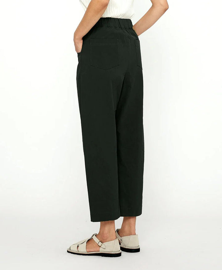 Schwarze Hose "Curved Leg" von 7115 by Szeki (S) - Secondhand - 7115 by Szeki - clomes