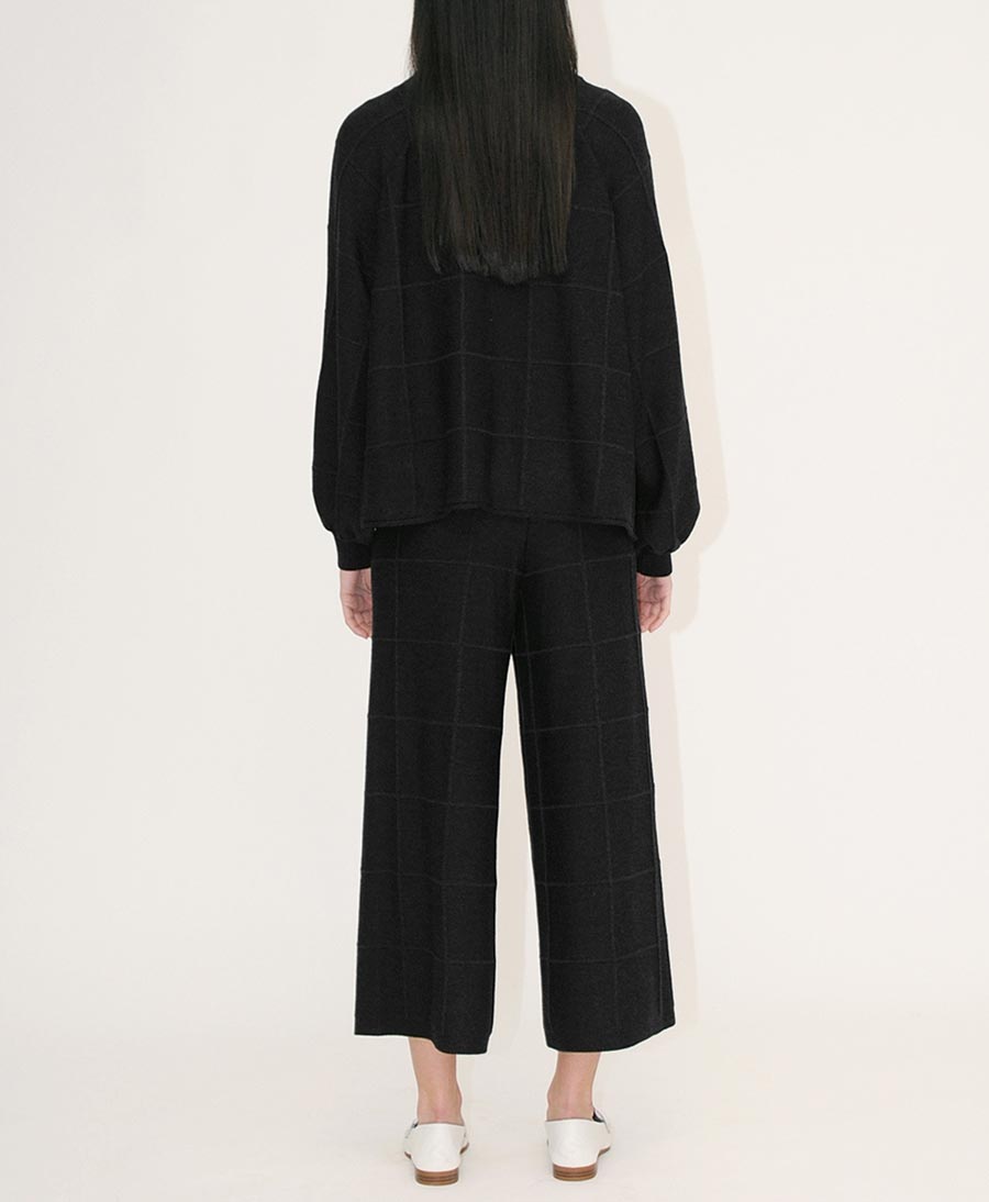 Schwarze Strickhose "Napo" - Secondhand - Diarte - clomes