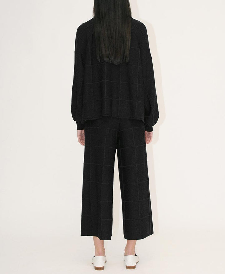 Schwarze Strickhose "Napo" - Secondhand - Diarte - clomes