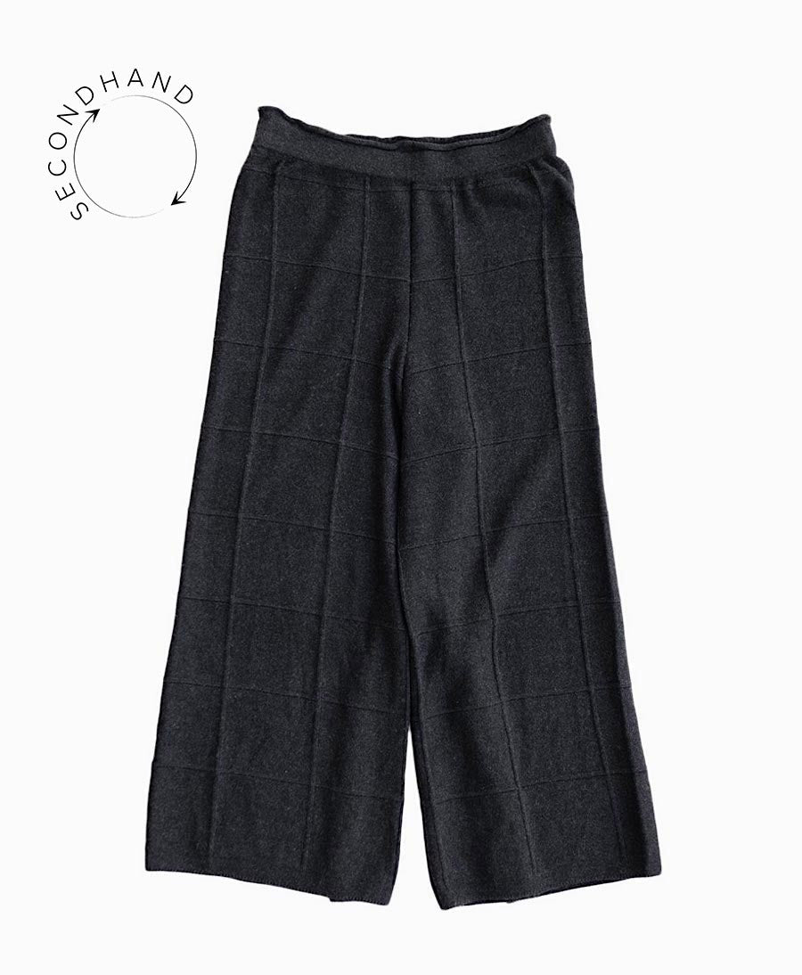 Schwarze Strickhose "Napo" - Secondhand - Diarte - clomes