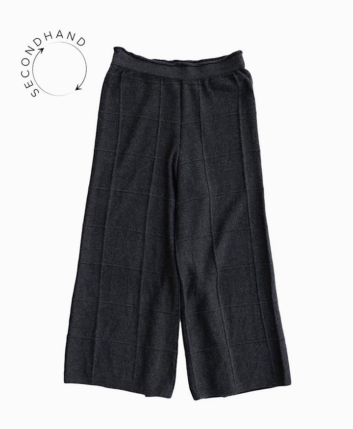 Schwarze Strickhose "Napo" - Secondhand - Diarte - clomes