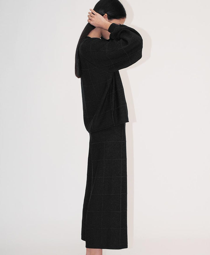 Schwarze Strickhose "Napo" - Secondhand - Diarte - clomes