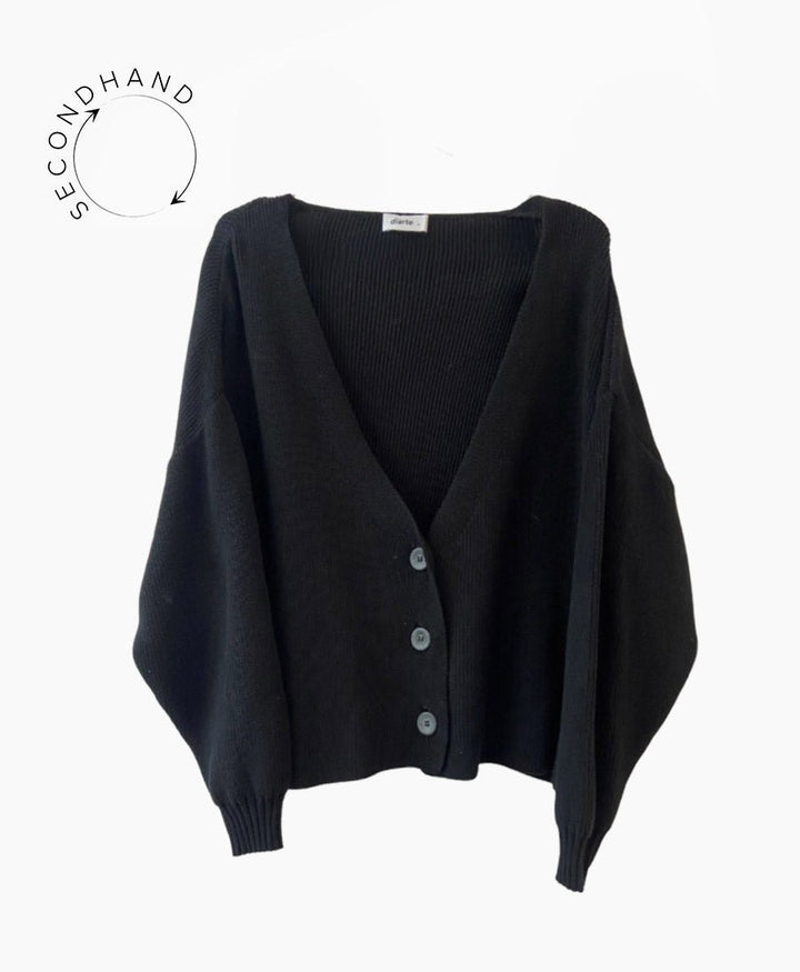 Schwarzes Strickcardigan von Diarte - Secondhand - Diarte - clomes