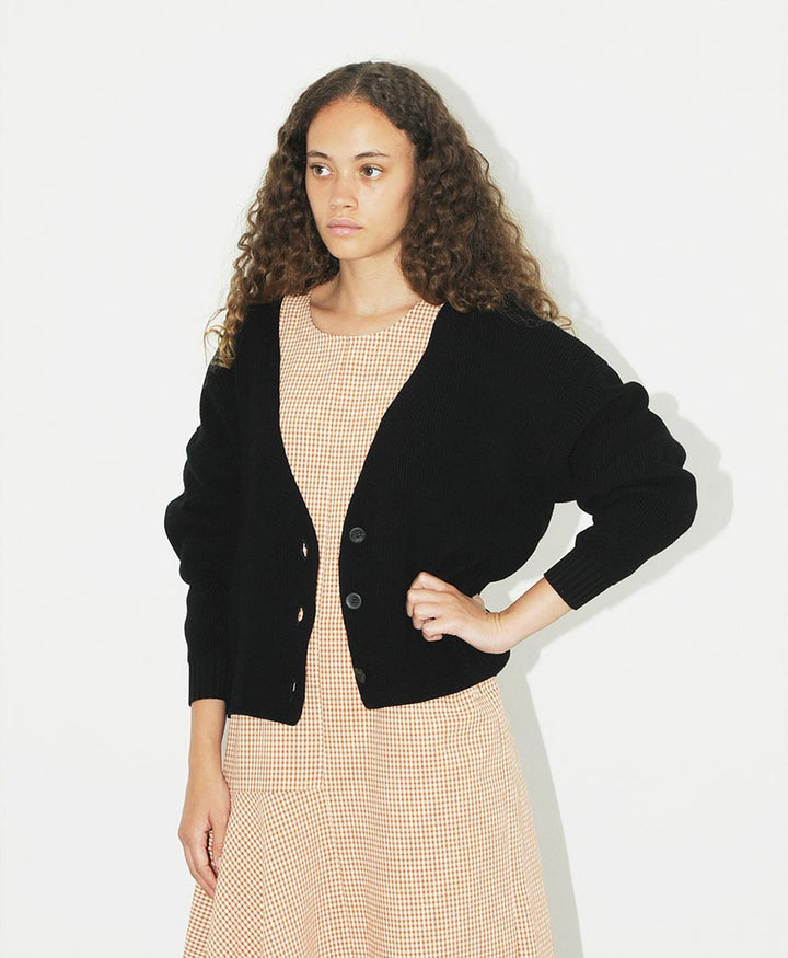 Schwarzes Strickcardigan von Diarte - Secondhand - Diarte - clomes