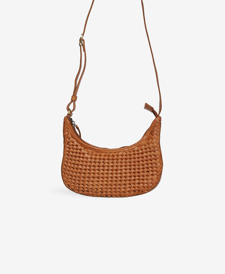 Gewebte Umhängetasche "Mini Sling" - Copper