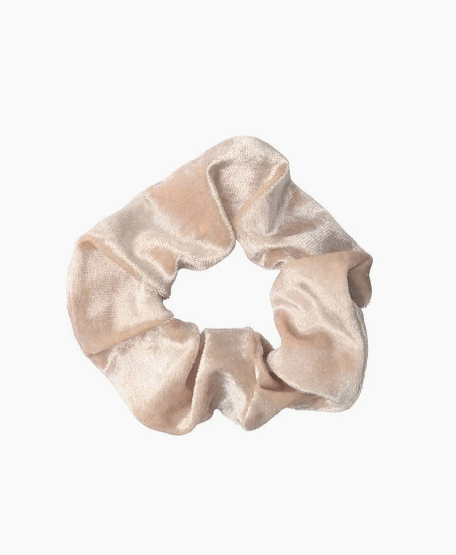Medina Scrunchie Velvet aus Samt - Apricot