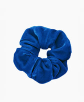 Haargrummi Medina Scrunchie Velvet Yoomee in Blau