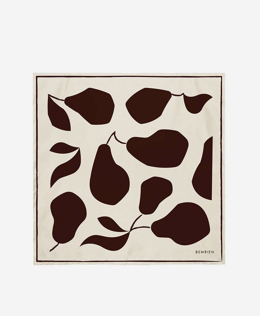 Seiden - Foulard "Pera Scarf" - Solid - BEMBIEN - clomes