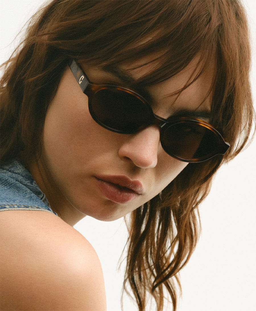 Sonnenbrille "Selma" - Tortoise Braun