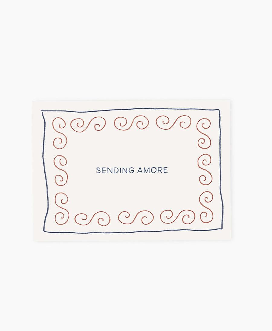 Postkarte "Sending Amore"