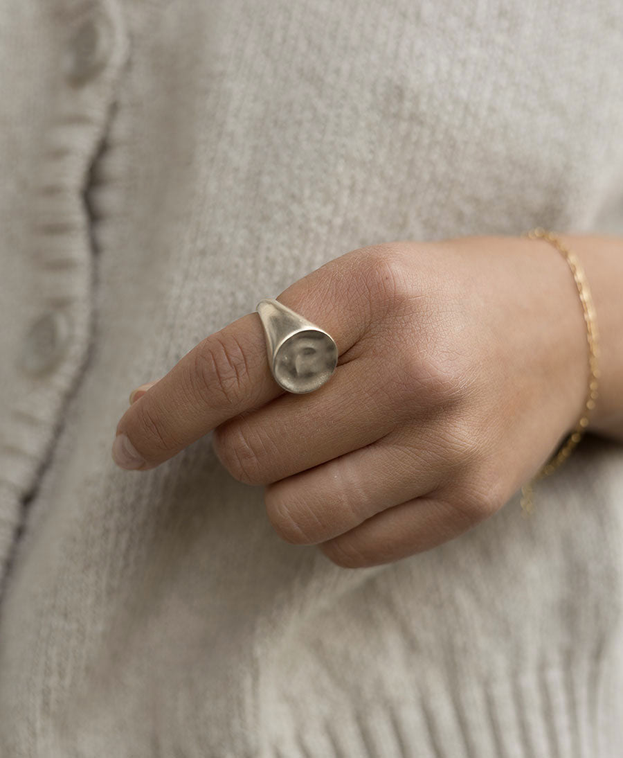 Siegelring / Fingerring LUNA - Sterling Silber - Clomes - clomes