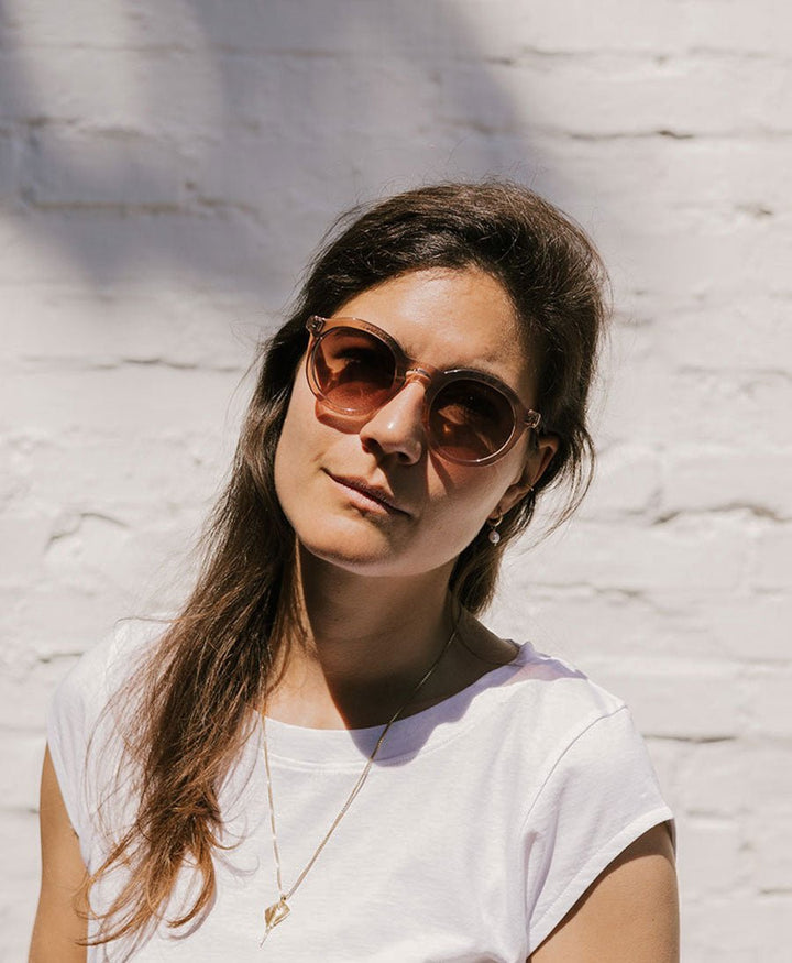 Sonnenbrille "Aurel" - Light Pink / Helles Altrosa - GOBI Amsterdam - clomes