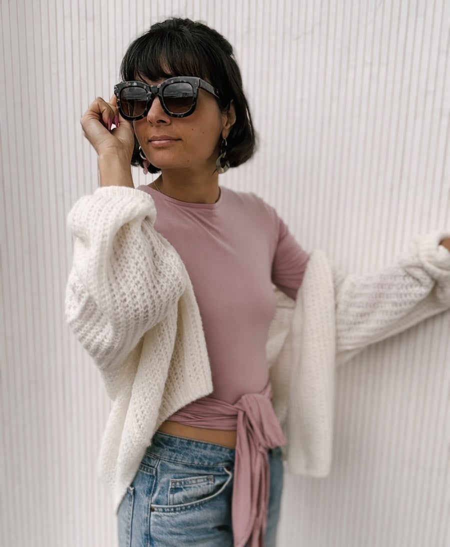 Sonnenbrille "Béla" - Pink Tortoise