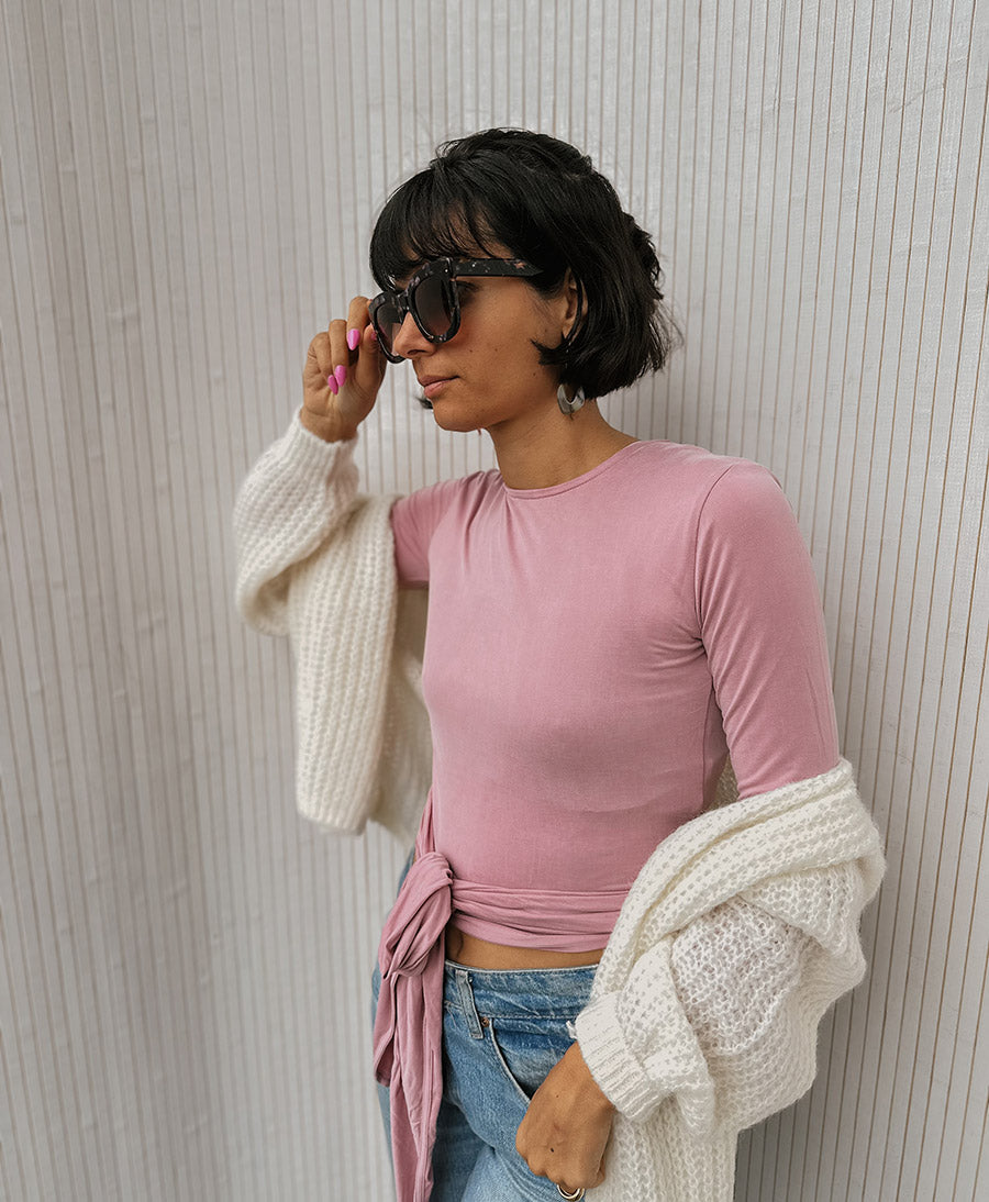 Sonnenbrille "Béla" - Pink Tortoise