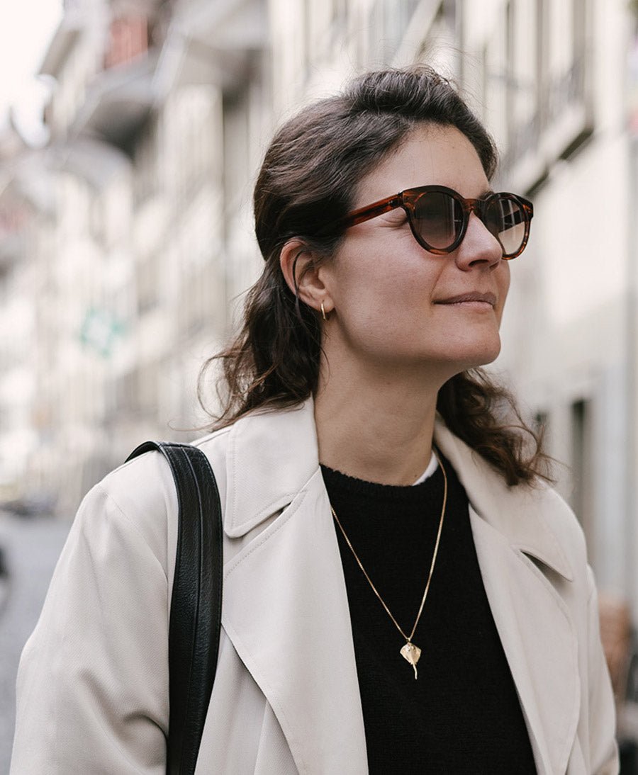Sonnenbrille "Manju" - Braunes Havana - GOBI Amsterdam - clomes